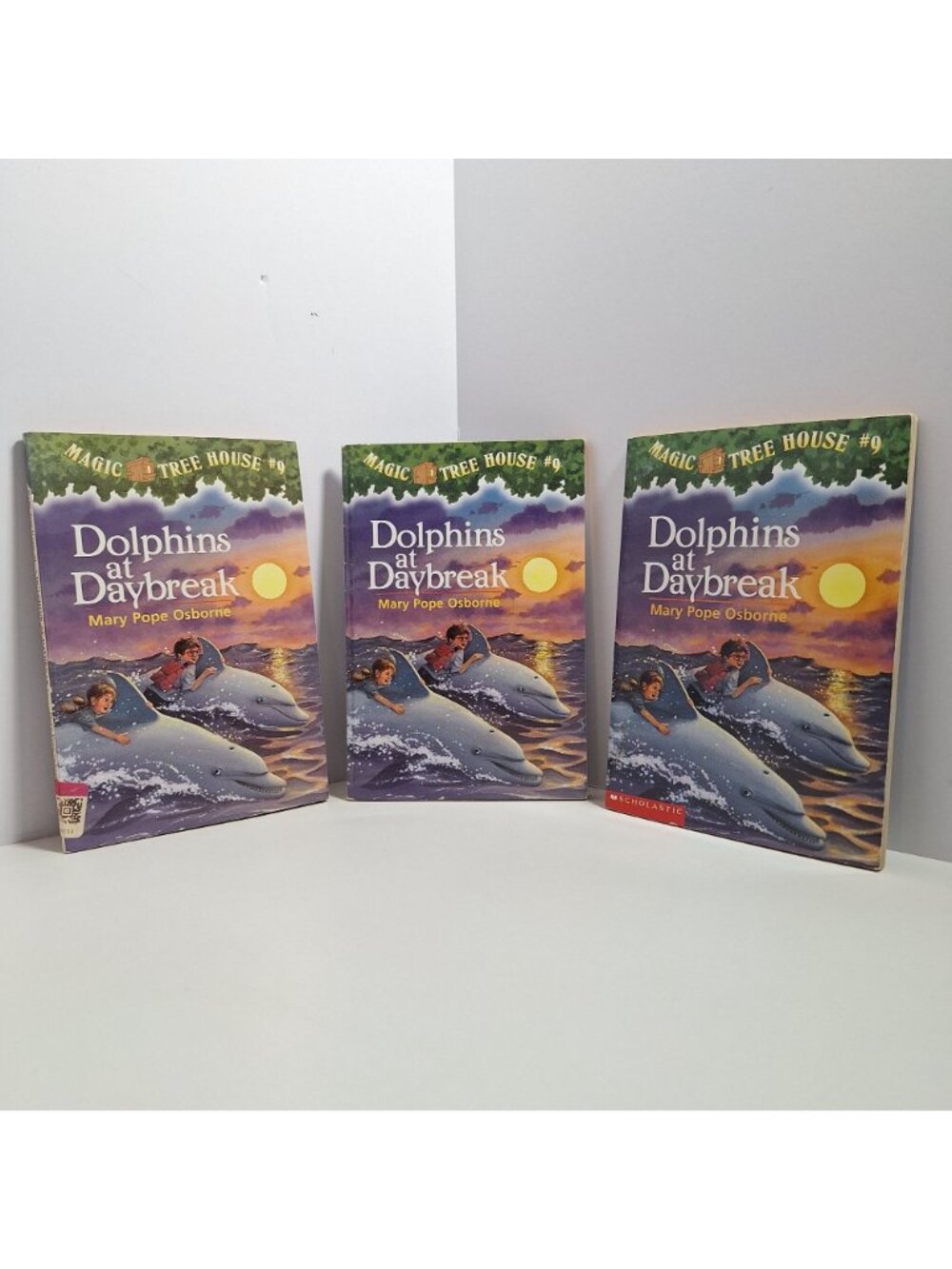 Magic Tree House Dolphins At Daybreak Mary Pope Osborne 3 Book Lot - Picture 9 of 10